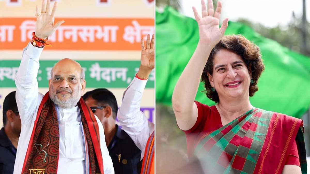 गढ़चिरौली में आज प्रियंका गांधी और अमित शाह दोनों होंगे आमने सामने, अलग अलग रैलियों को करेंगे संबोधित